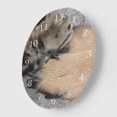 最高のFriends Forever by Shirley Taylor ラージ壁時計 (傾斜)