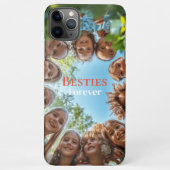 最高のFriends Forever Friends引用文ガールズ写真 iPhoneケース (裏面)