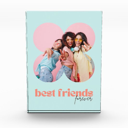 最高のFriends Forever Photo Block BFF cute フォトブロック (正面)