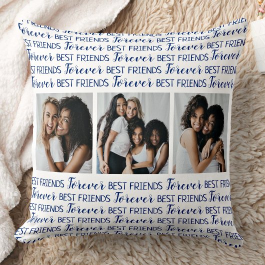 最高のFriends Forever Photo Collage クッション