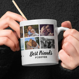 最高のFriends Forever Photo Collage コーヒーマグカップ
