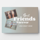 最高のFriends Forever Photo Collage フォトプラーク (正面)