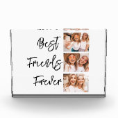 最高のFriends Forever Photo Collage BFFギフトアイディア フォトブロック (正面)