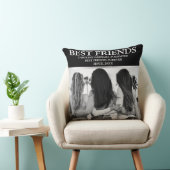 最高のFriends Forever Photo Collage Friendship クッション (椅子)