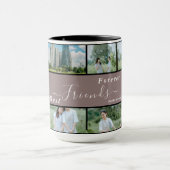最高のFriends Forever Photo Collage Mag マグカップ (中央)