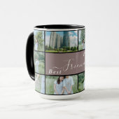 最高のFriends Forever Photo Collage Mag マグカップ (正面左)