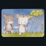 最高のFriends Magnet マグネット<br><div class="desc">愛らしい猫ちゃん歩くを手に人生の手を介して。お土産や結婚結婚式の贈り物、単なる友情の贈り物に最適。これらの愛らしい猫ちゃんはあなたの日を作る、彼らは甘くて愛らしい。</div>