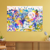 最高のFriends Moon Dream Canvas Print絵を描's Art キャンバスプリント (インサイチュ (リビング))