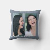 最高のFriends Now And Then Child Friend Photo クッション (裏面)