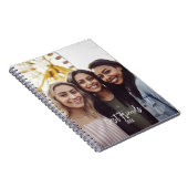 最高のFriends Photo BFF Bestiesのカスタム写真Pic ノートブック (右側)