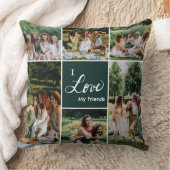 最高のFriends Photo Collage装飾用クッション クッション (ブランケット)