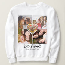 最高のFriends Photo Collage Gridとハートカスタム
