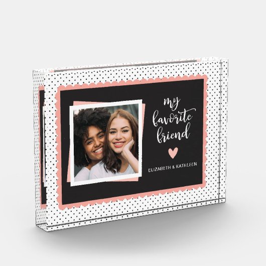 最高のFriends Script Photo Block フォトブロック (左)