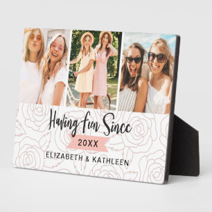 最高のFriends Script Photo Collage フォトプラーク