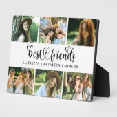 最高のFriends Script Photo Collage フォトプラーク (側面)