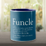 最高のFungle、Ungul Everおもしろい定義ブルー ツートーンマグカップ<br><div class="desc">あなたの特別な、Fungleまたはお気に入りのおじさんにパーソナライズしてギフトをユニーク作モダン成する。彼が毎日どんなに素晴らしいかを彼に示すのに最適な方法。Thisisnomeによる設計©</div>