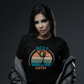 最高のGaffer -レトロ映画クルー Tシャツ