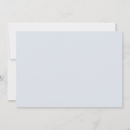 最高のGift Brush Script Holiday発表 案内状 (裏面)