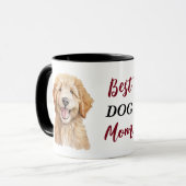 最高のGoldendoodle Dog Mom マグカップ (正面左)