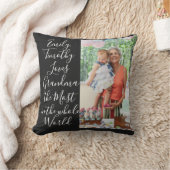 最高のGRAMONAカスタム Ever 2 Photo Mother's Day クッション (ブランケット)