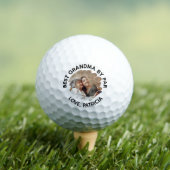 最高のGramona byパーカスタムと文字 ゴルフボール (インサイチュ 木)