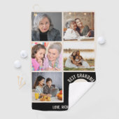 最高のGramona By Parカスタム5フォトコラージュ ゴルフタオル (インサイチュ)