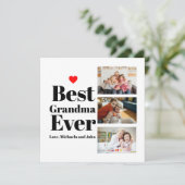 最高のGramona Everハート3 Photo Collage シーズンカード (スタンド正面)