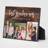 最高のGramona Ever素朴 - Wood Photo Collage フォトプラーク (側面)