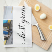 最高のGramona Ever 3 Photo Collage キッチンタオル (四つ折り)