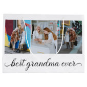 最高のGramona Ever 3 Photo Collage ラージペーパーバッグ (裏面)