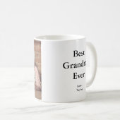 最高のGramona Ever Photo Name コーヒーマグカップ (正面右)