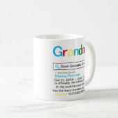 最高のGramona Ever Search Engineの結果メッセージ コーヒーマグカップ (正面右)