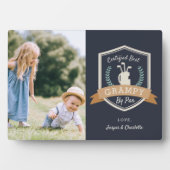 最高のGrampy |ゴルフのおじいちゃん写真 フォトプラーク (正面)