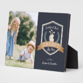 最高のGrampy |ゴルフのおじいちゃん写真 フォトプラーク (側面)