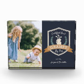 最高のGrampy |ゴルフのおじいちゃん フォトブロック (正面)