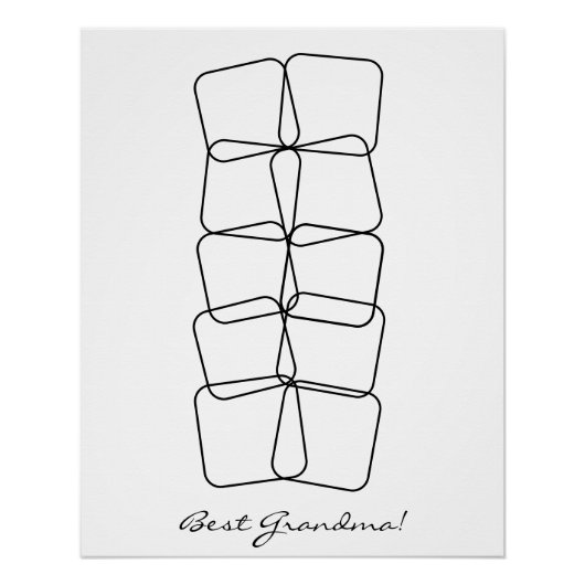 最高のGranda 10 Photo Collage ポスター (正面)