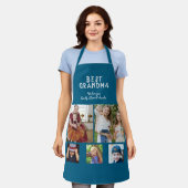 最高のGranda 5 Photo Collage Keepsake エプロン (着用した状態)