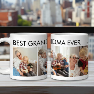 最高のGranda Everカスタムパーソナライズされた Family Photo コーヒーマグカップ