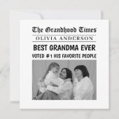 最高のGranda Everカスタム新聞ヘッドライン写真 (正面)