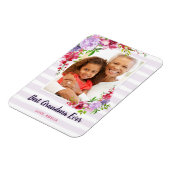 最高のGranda Everカスタム Mother's Day写真 マグネット (左側)