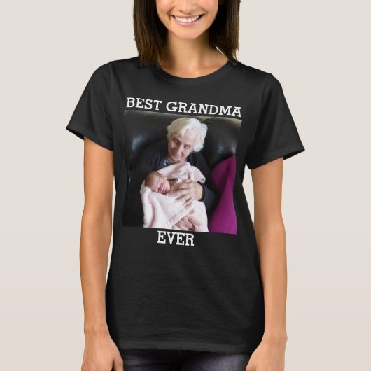 最高のGranda Everカスタム Photo Create Your Own Tシャツ (正面)