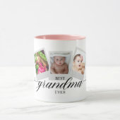 最高のGranda Everパーソナライズされたカスタム Photo Family マグカップ (中央)