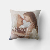 最高のGranda Everパーソナライズされた Photo クッション (裏面)