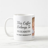 最高のGranda Everパーソナライズされた Photo コーヒーマグカップ (左)