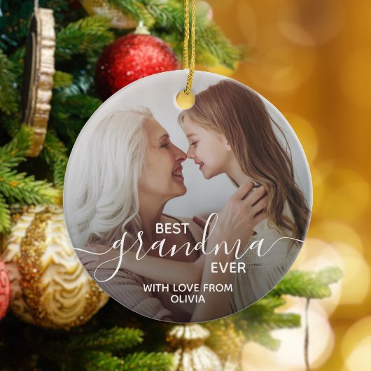 最高のGranda Everパーソナライズされた Photo セラミックオーナメント