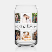 最高のGranda Everモダンカスタム Photo Collage ガラス缶 (裏面)