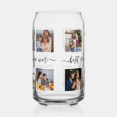 最高のGranda Everモダンカスタム Photo Collage ガラス缶 (左)