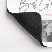 最高のGranda Everモダン Script 6 Photo Collage マウスパッド (コーナー)