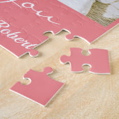 最高のGranda Ever写真カスタム孫の名前 ジグソーパズル (側面)