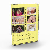 最高のGranda Ever写真カスタム孫の名前 フォトブロック (左)